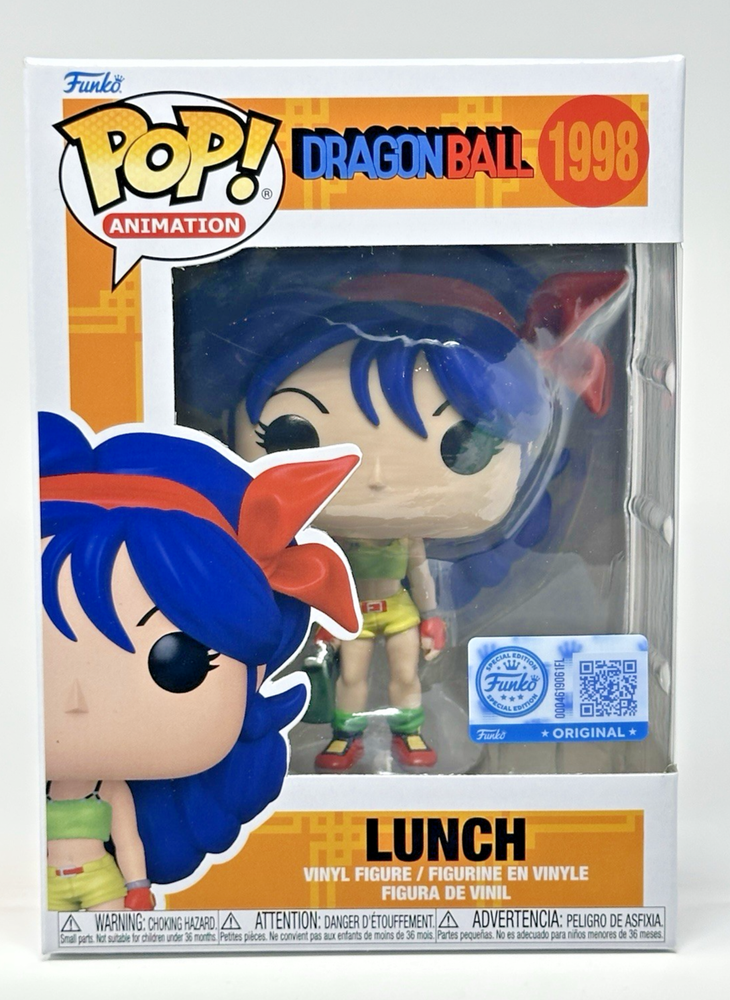 Funko Pop! Animation: Dragon Ball - Lunch (Blue Hair) #1998 Special Edition