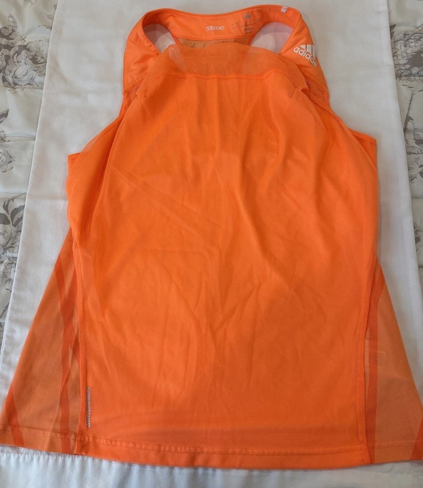 Women’s Adidas Adizero 2014 Australian Open Tennis Tank Orange Size L