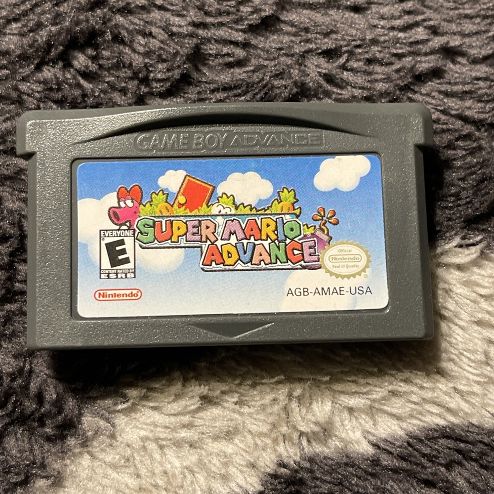 Super Mario Advance (Nintendo Game Boy Advance, 2001) Cart Only Tested Authentic