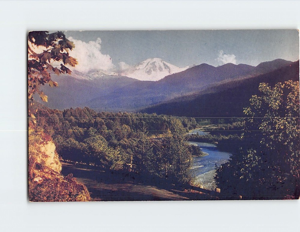 Postcard Mount Baker Washington USA