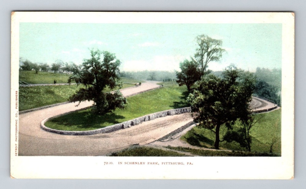 Pittsburg PA-Pennsylvania, In Schenley Park, Vintage Postcard
