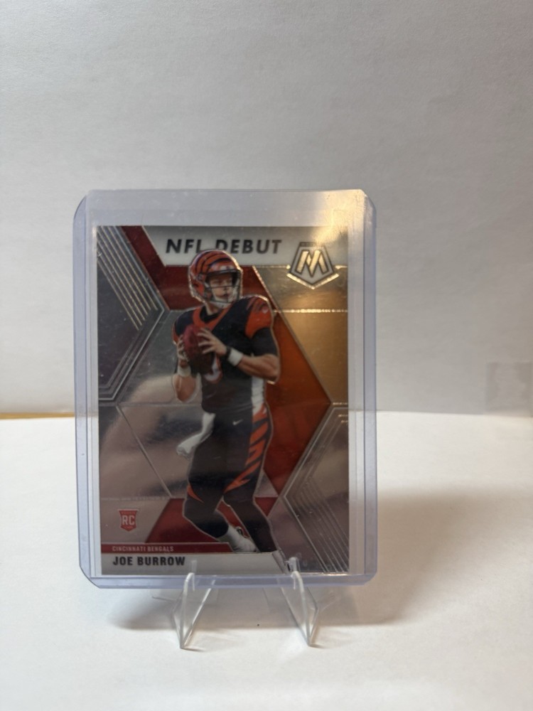 2020 Panini Mosaic Joe Burrow RC NFL Debut Cincinnati Bengals #261