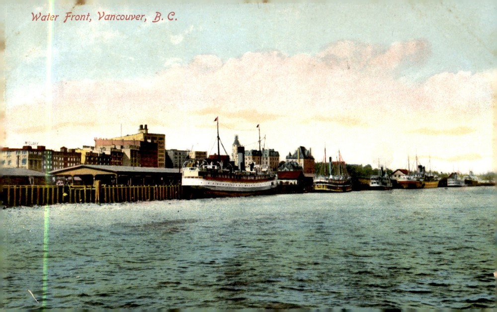 Water Front, Vancouver, B. C., 2012 Postcard