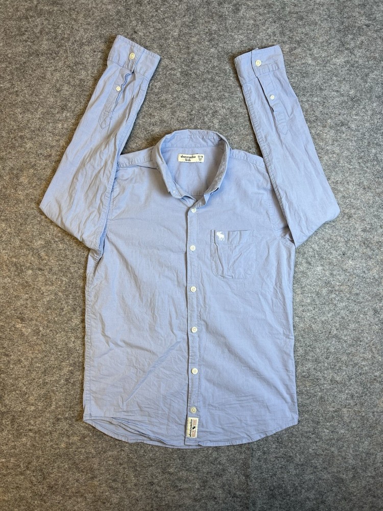 Abercrombie Kids Girls Shirt Size 13/14 Blue