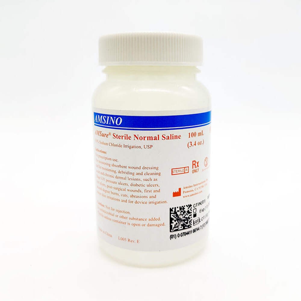 Sterile Normal Saline – 100mL Pack of 10