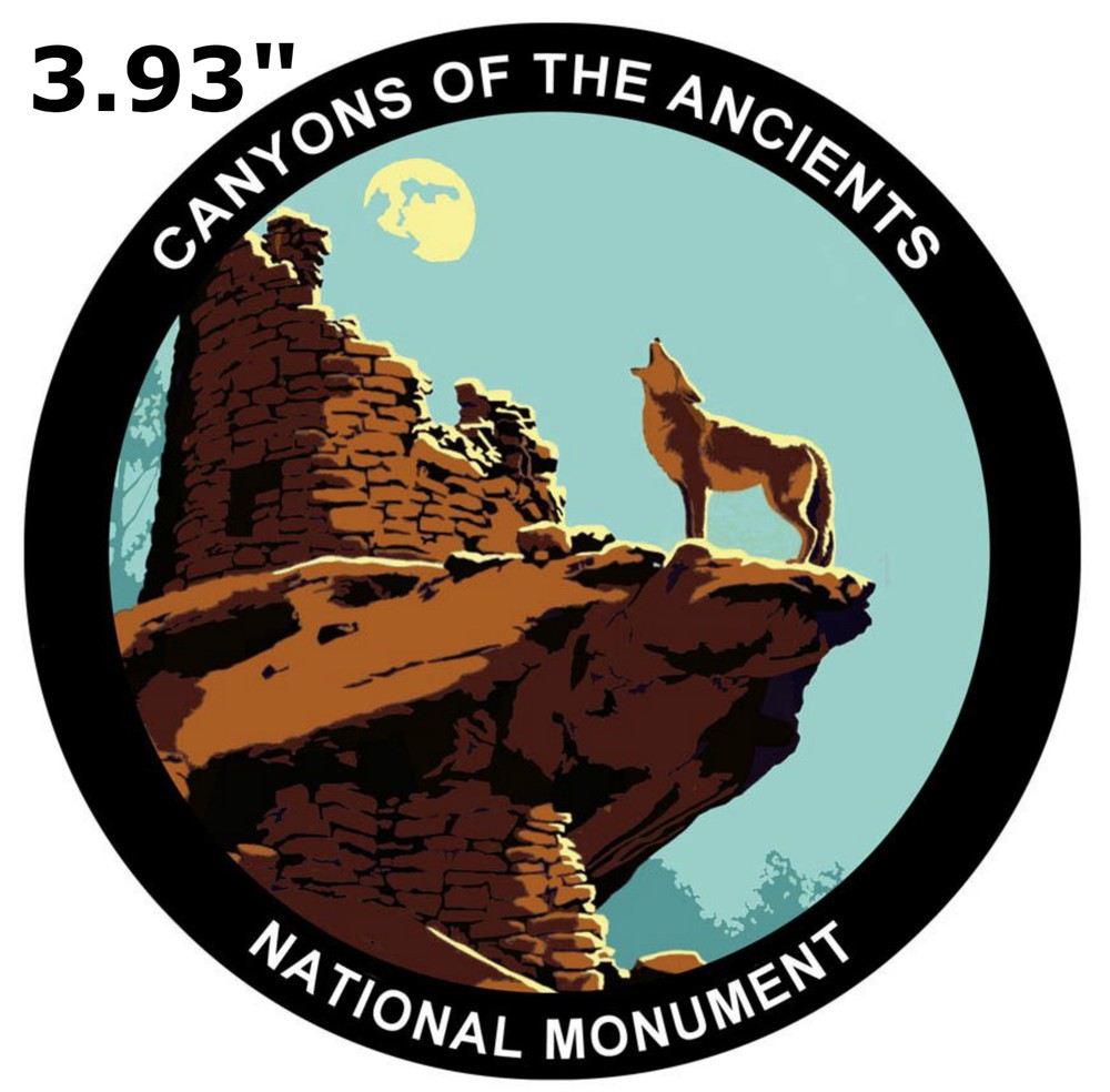 Canyons of The Ancients Monument - Car Truck Window Bumper Graphic Sticker Decal