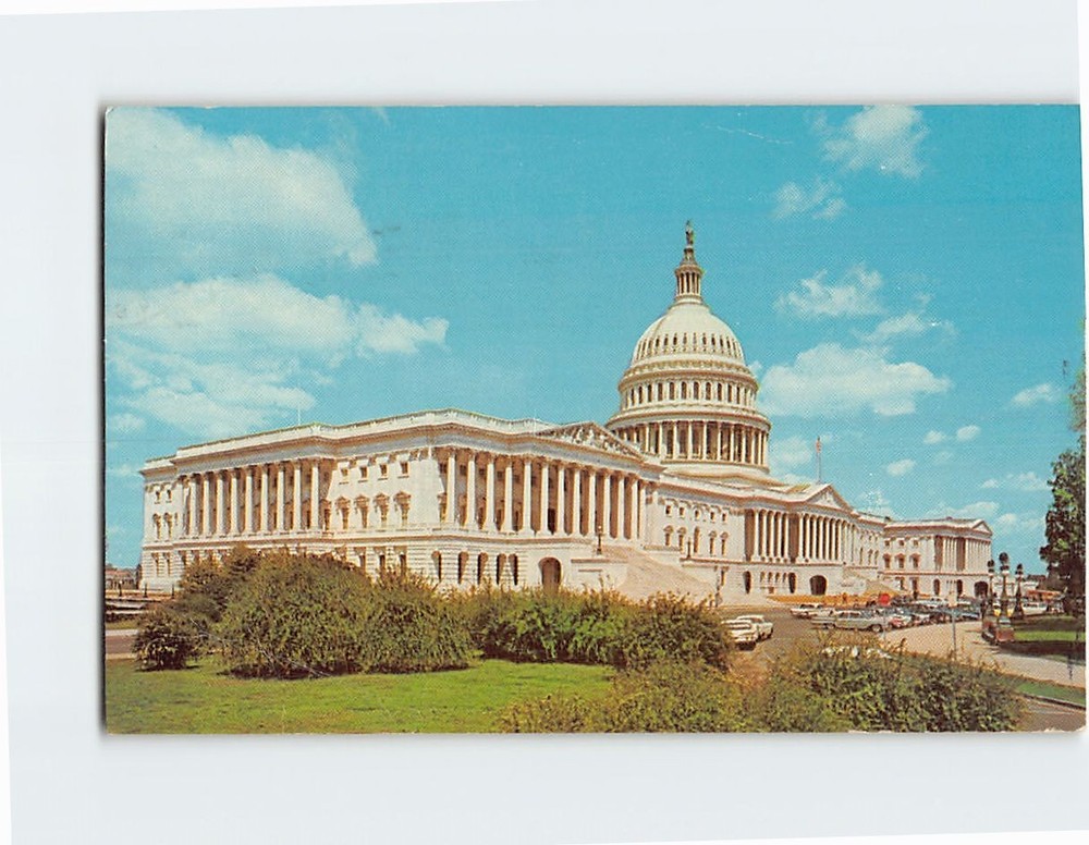 Postcard US Capitol Washington DC USA