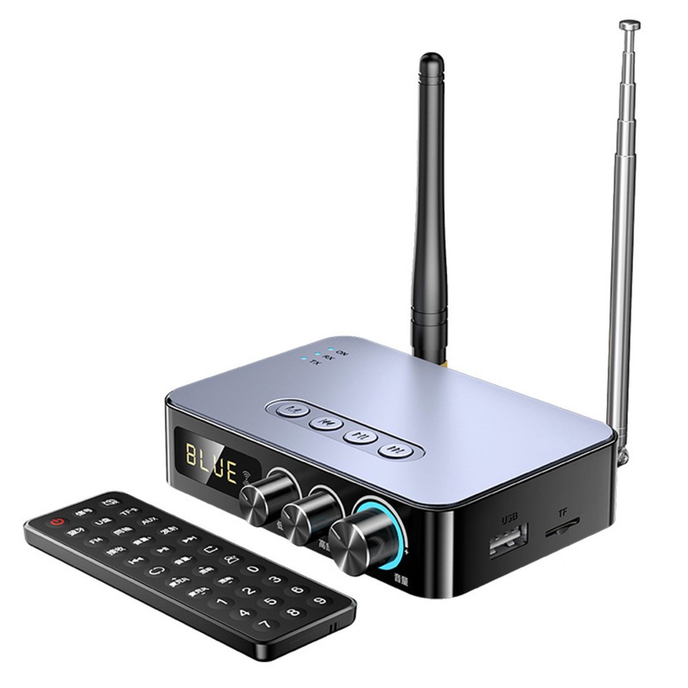 4-in-1 3.5mm AUX NFC to RCA Bluetooth 5.1 Audio Adapter Transmitter Receiver