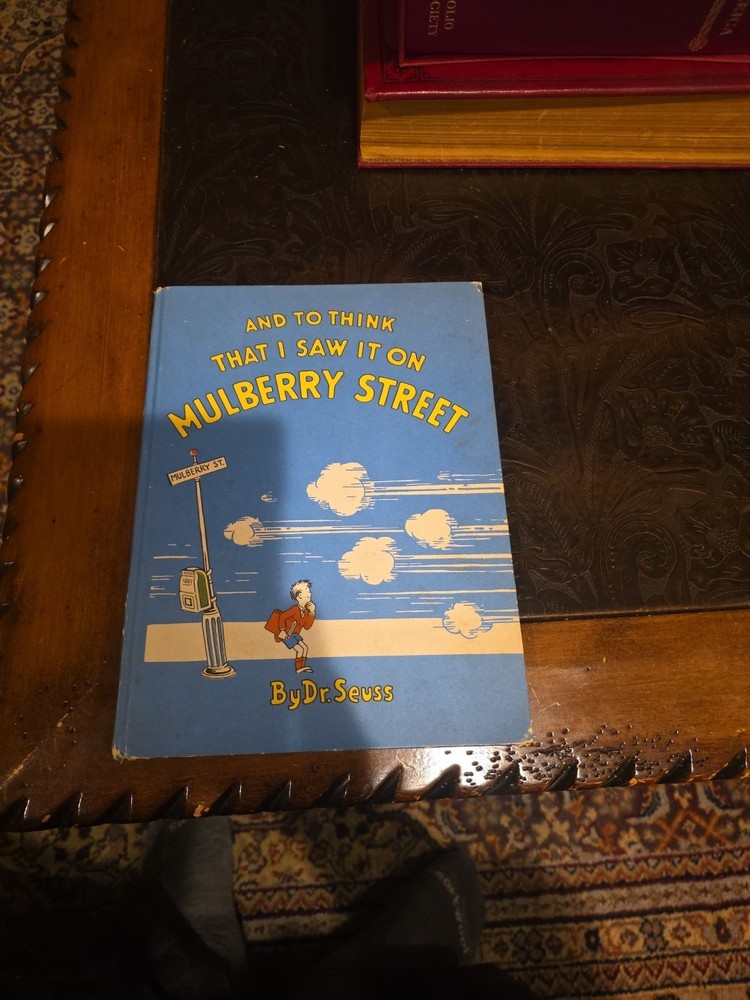And to Think That I Saw It on Mulberry Street Dr. Seuss 1937 1st Ed 17th Printin