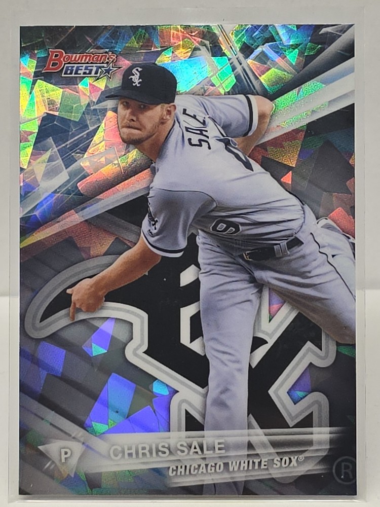 2016 Bowman's Best - Chris Sale #35 Atomic Refractor WHITE SOX