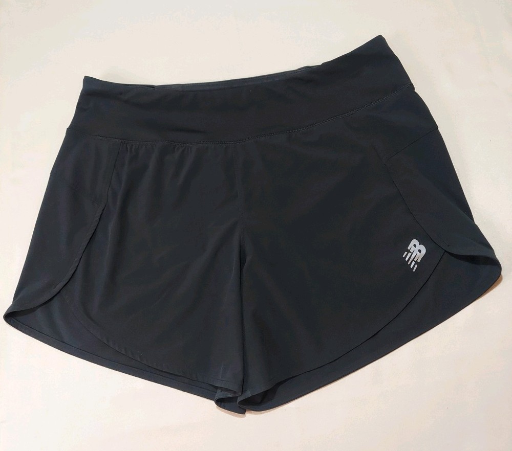 New Balance Women's Running Shorts NBDry Black Size Large