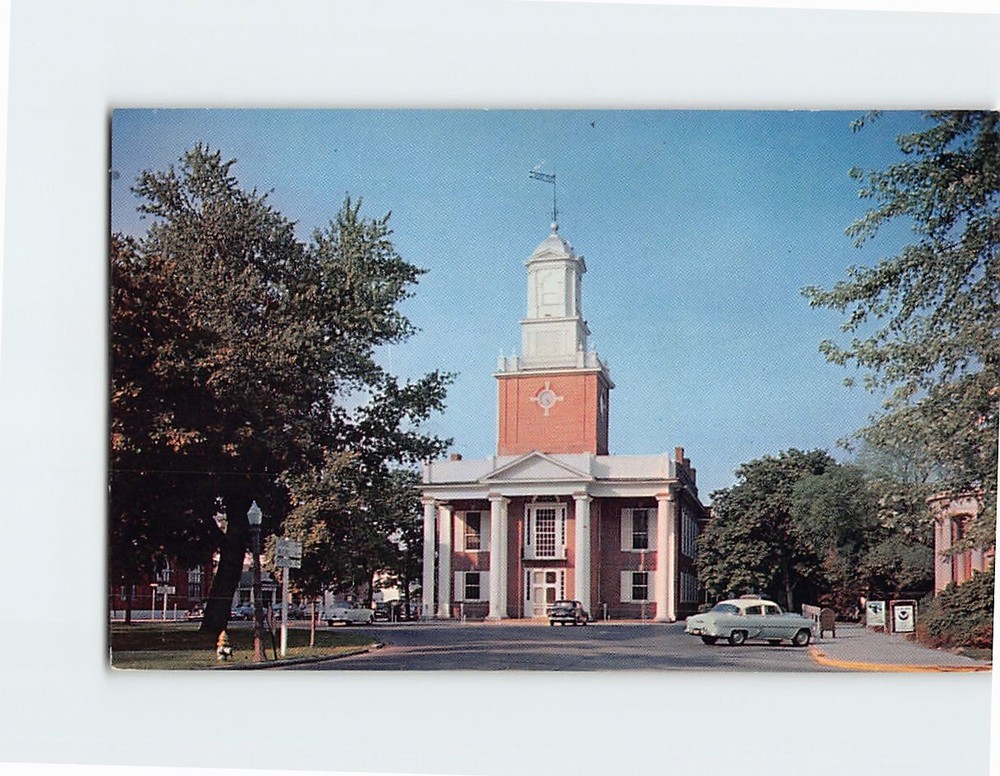 Postcard Sussex County Courthouse Georgetown Delaware USA