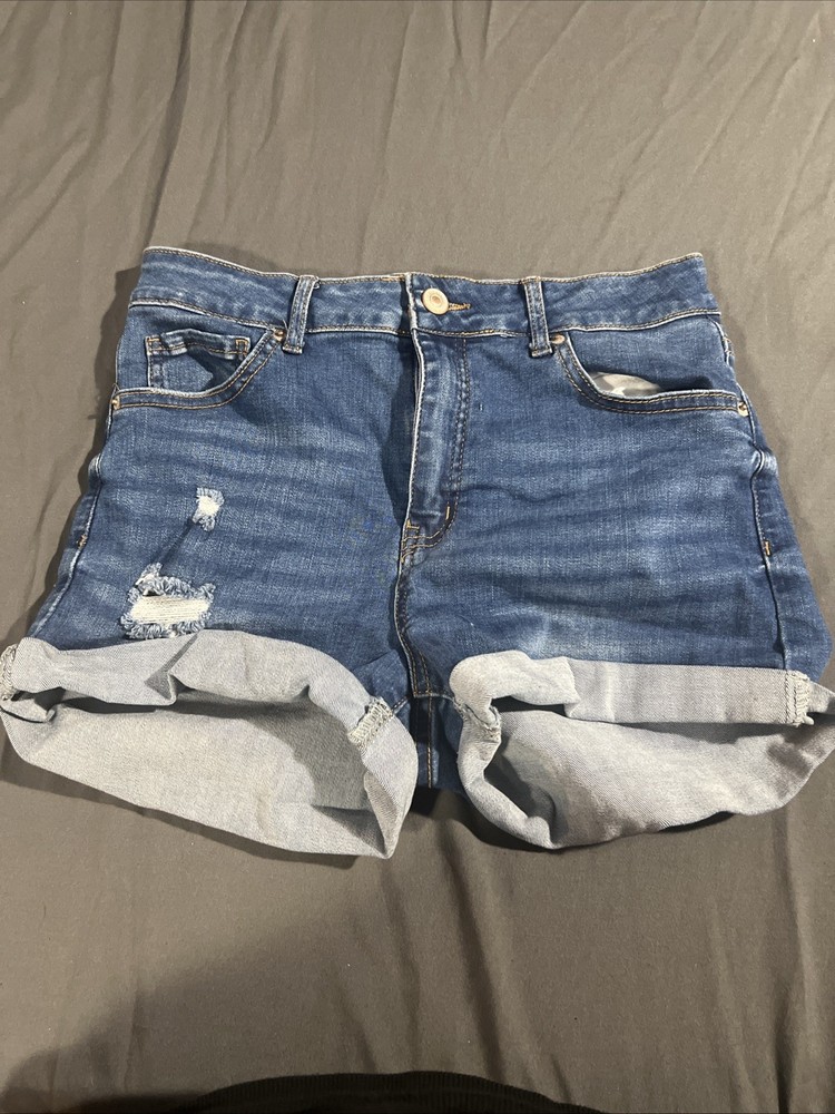 Wax Jean Collection Women's Blue Jean Shorts Size L