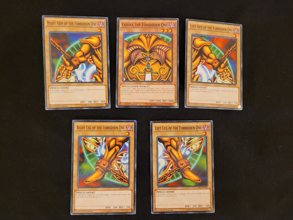 YuGiOh Exodia The Forbidden One LDK2-ENY04-08 Common 1st Edition Fast Shipping