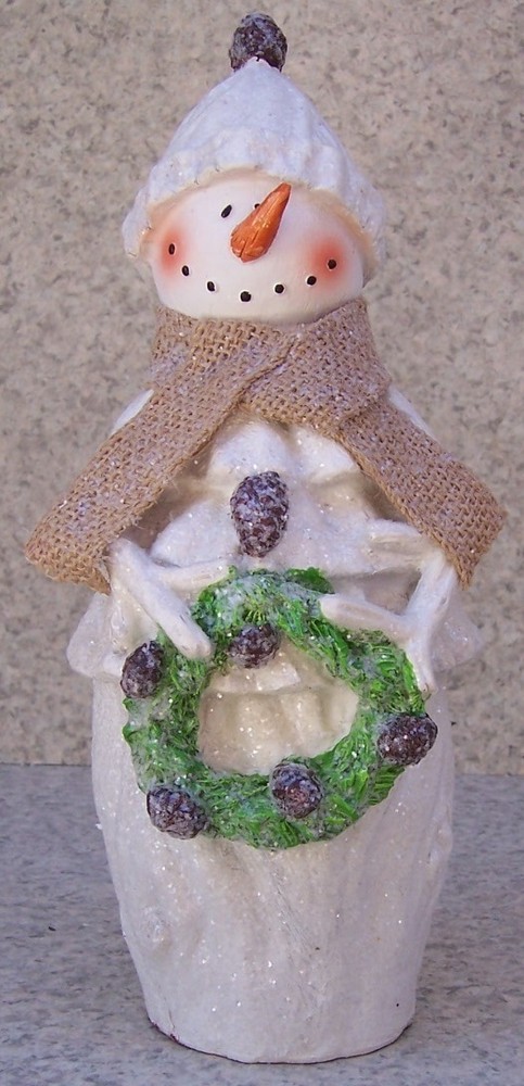 Garden Accent Free Standing Christmas Seasonal Snowman NEW 10