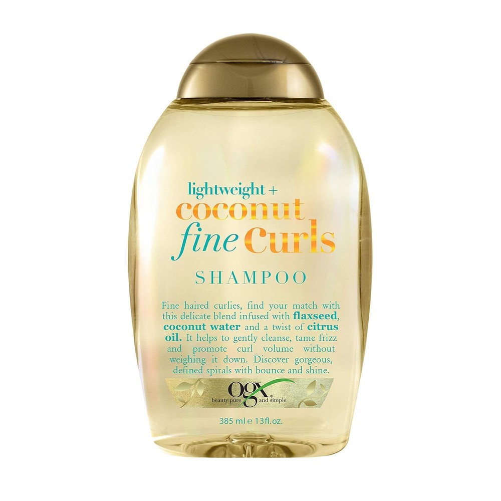 OGX Lightweight Coconut Fine Curls Shampoo for Defined Curly Hair
