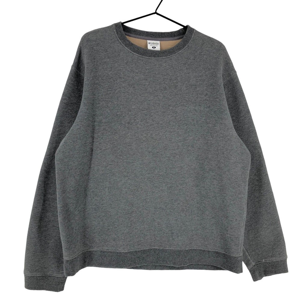 COLUMBIA Crew Neck Jumper Pullover Grey Men Size M