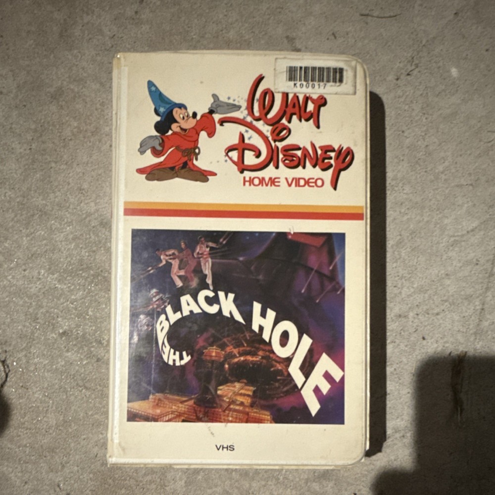 The Black Hole VHS Sci-Fi Walt Disney Home Video