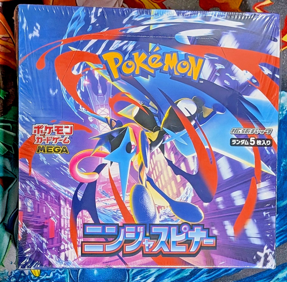 Pokemon Card TCG Mega Ninja Spinner M4 Booster Box Sealed Japanese US Seller