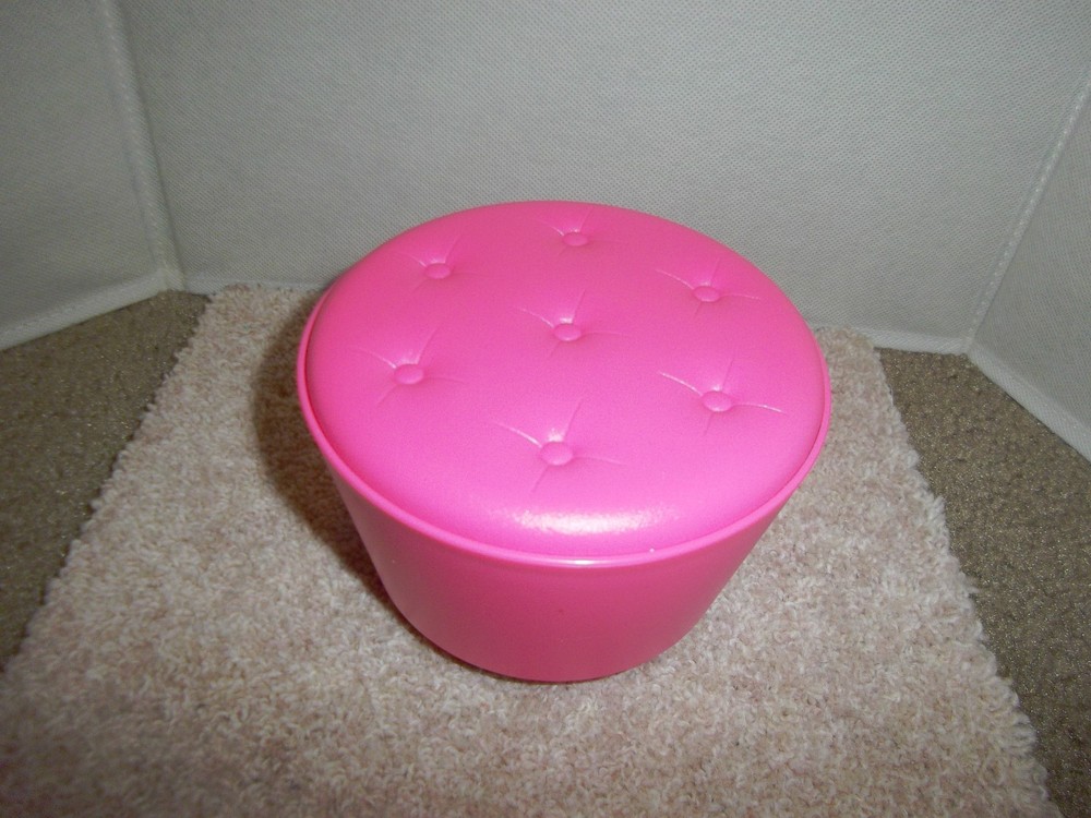 Our Generation Battat Pink Ottoman Doll Furniture Plastic Furniture- Replacement