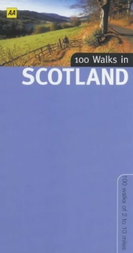 100 Walks in Scotland - AA Paperback Travel Guide Free Fast Shipping