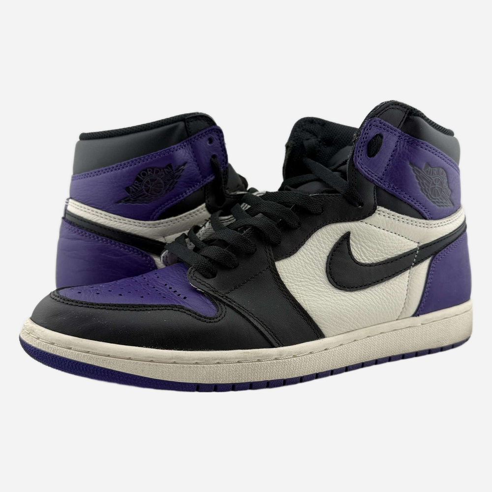 Air Jordan 1 Retro High OG Court Purple 11 Used with Box 555088-501