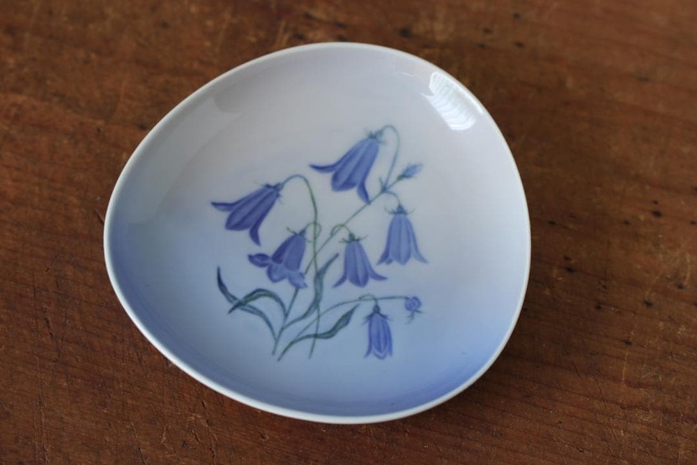 Royal Copenhagen Plate 11cm Blue Fluted Plain Used