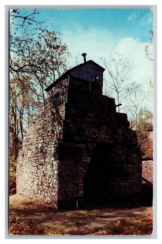 Birdsboro, Pennsylvania PA, Hopewell Furnace Village Historic Unposted Postcard