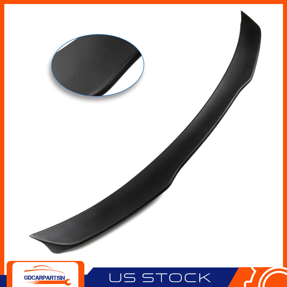 Spoiler Primered Black for 15-20 Ford Mustang GT500 Duck Tail Trunk Wing