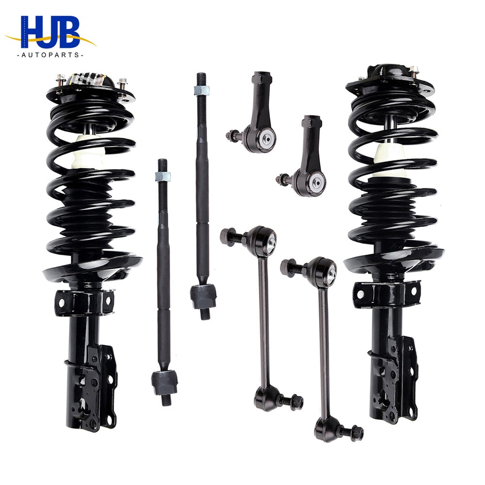 2006-2011 Chevy HHR Front Suspension Kit - Shocks Struts Sway Bars Tie Rods End Links