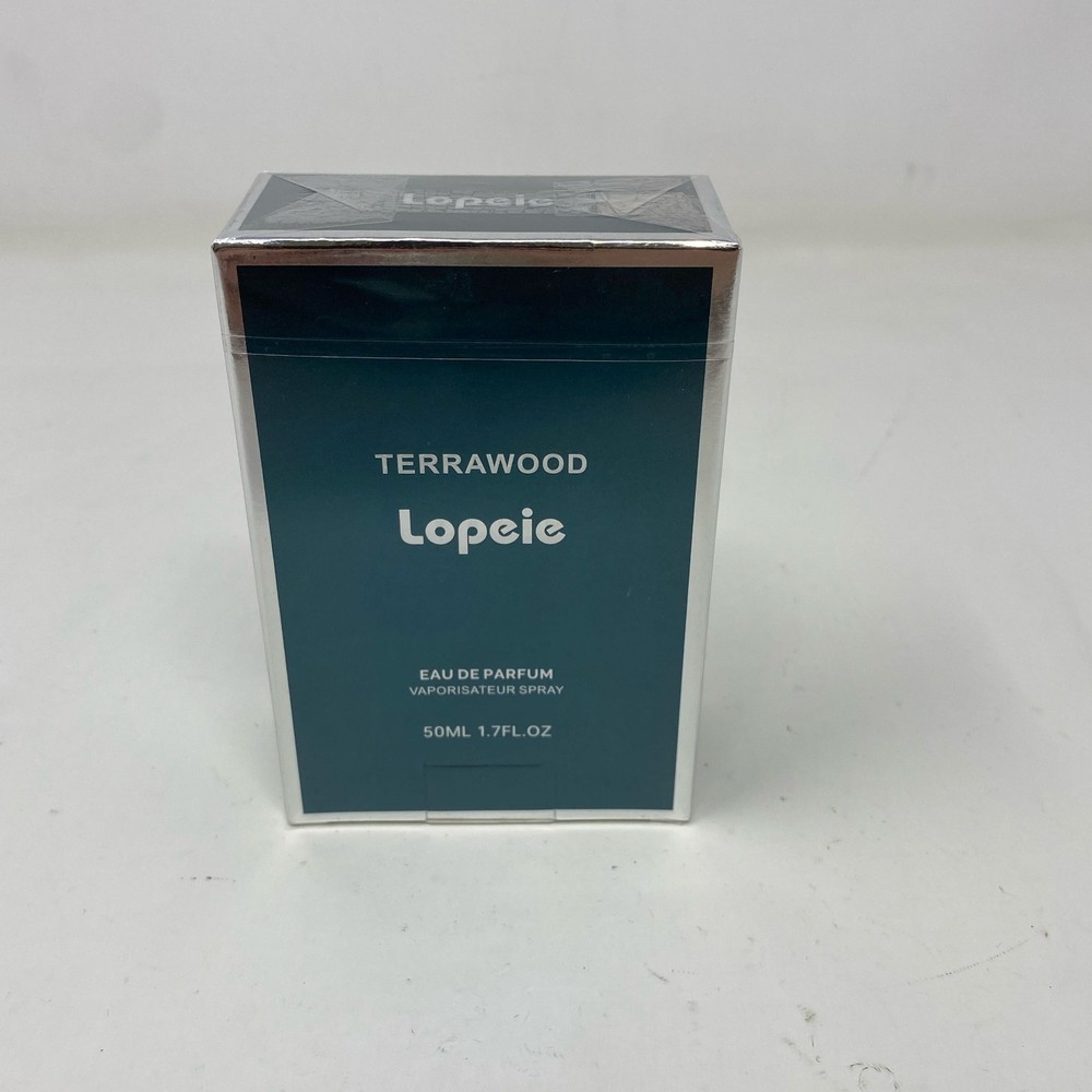 Lopeie Terrawood Eau de Parfum 1.7 fl oz 50ml Spray, Teal Box