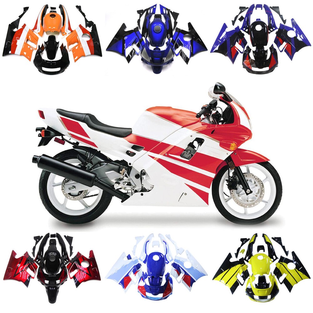 ABS Plastic Bodywork For 1991 1992 93 1994 Honda CBR600F2 Fairings Full Body Kit