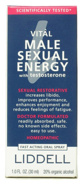 Boost Male Vitality & Testosterone with Liddell Energy