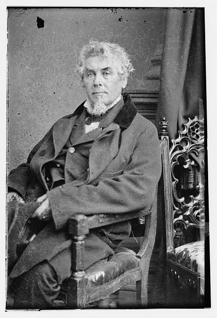 Photo:Prof Robert Weir Portrait 1850s 1860s Seated Studio Photograph