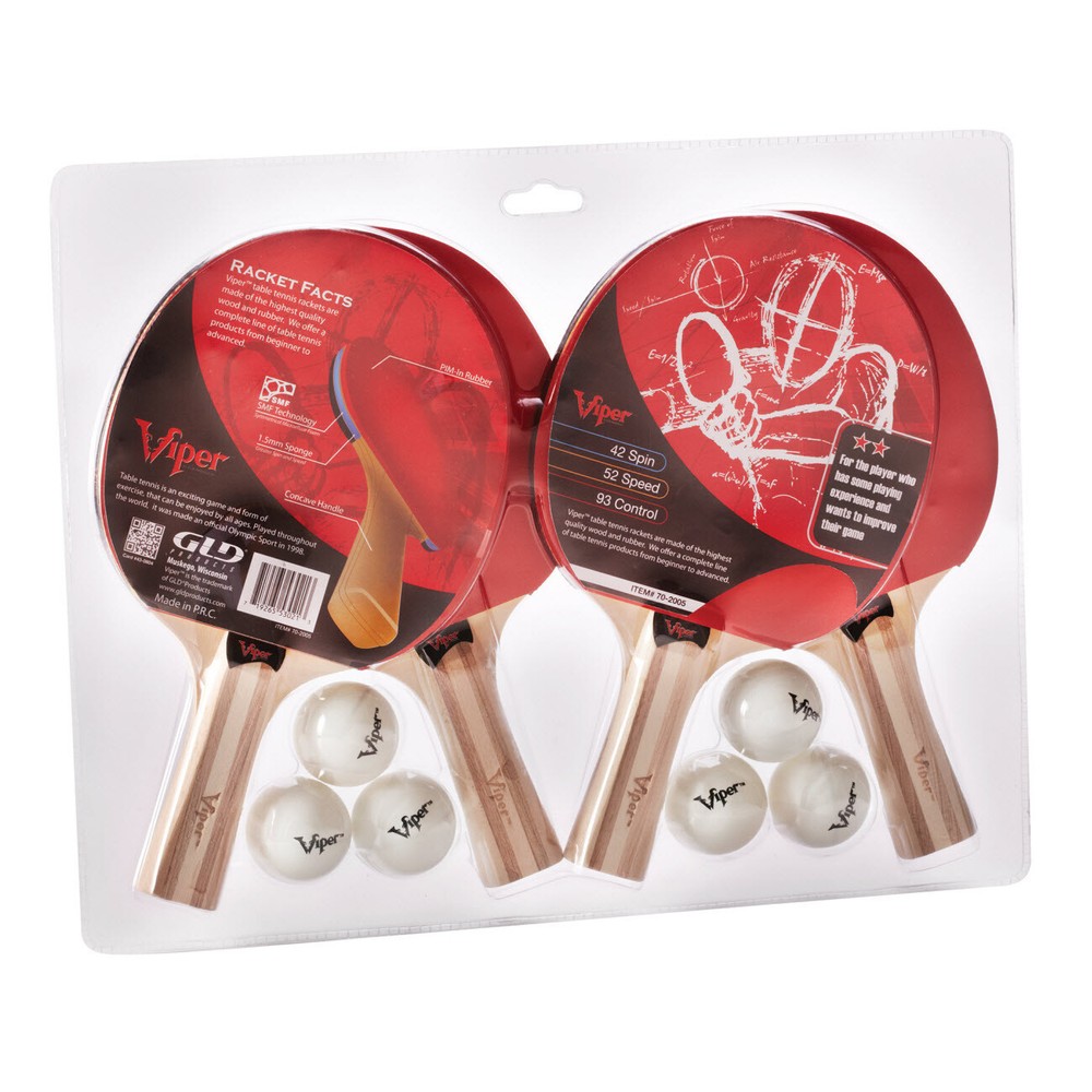 Viper Four Racket Table Tennis Set