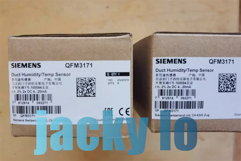 Siemens QFM3171 New One Duct Temperature And Humidity Sensors Expedited Shipping