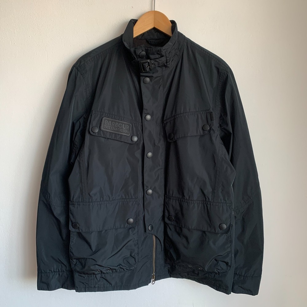 Barbour International Rainton Waterproof Mens Jacket L