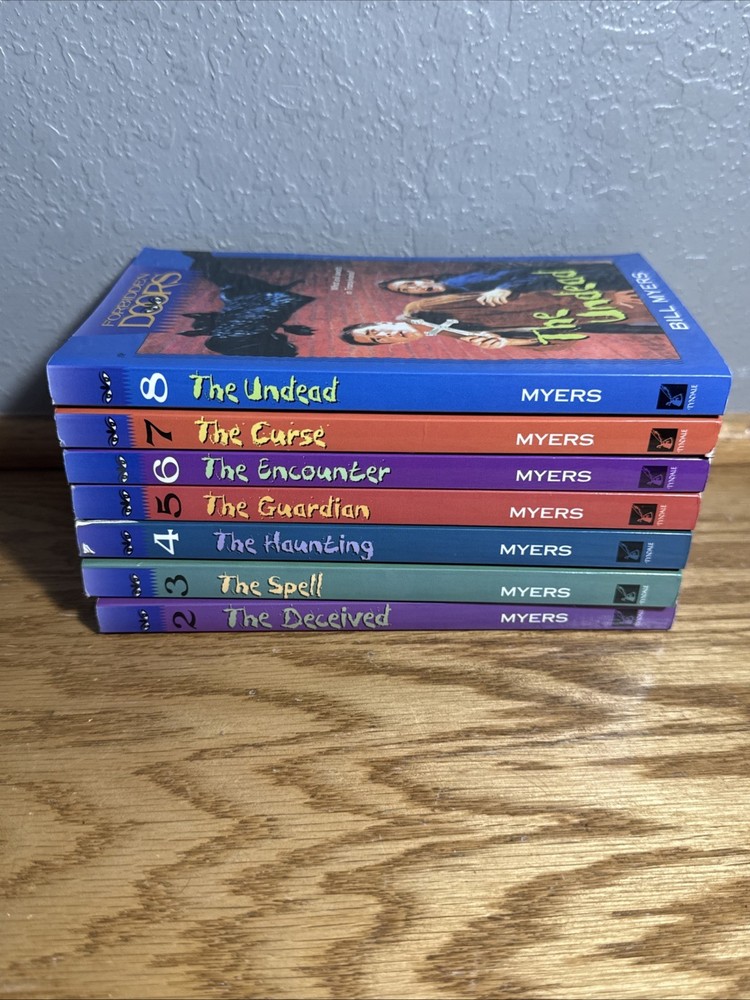 Complete Set Series - Lot of 2-8 Forbidden Doors books by Bill Myers YA Society