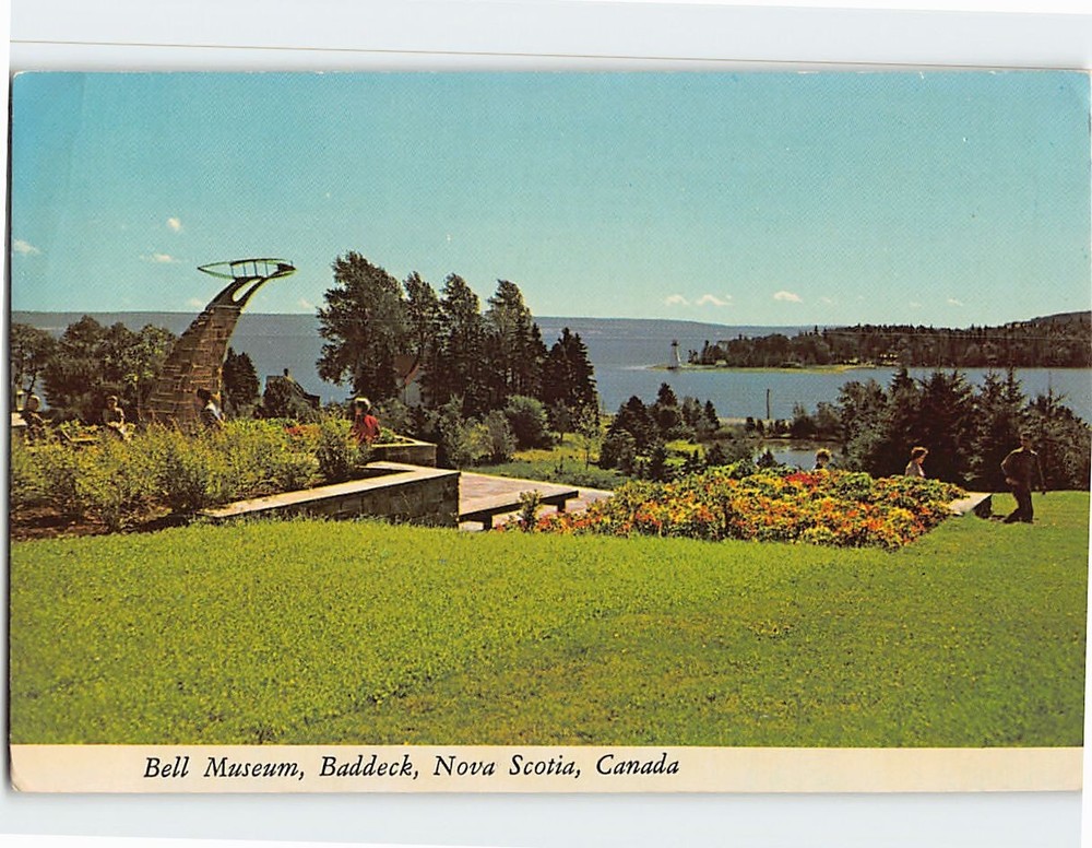 Postcard Bell Museum Baddeck Nova Scotia Canada