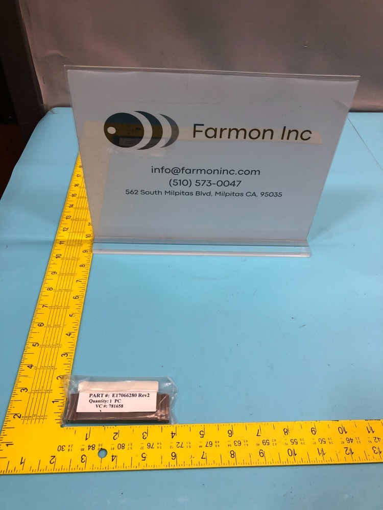 Varian E17066280 Chamber Side Plate, Arc-W, 191797