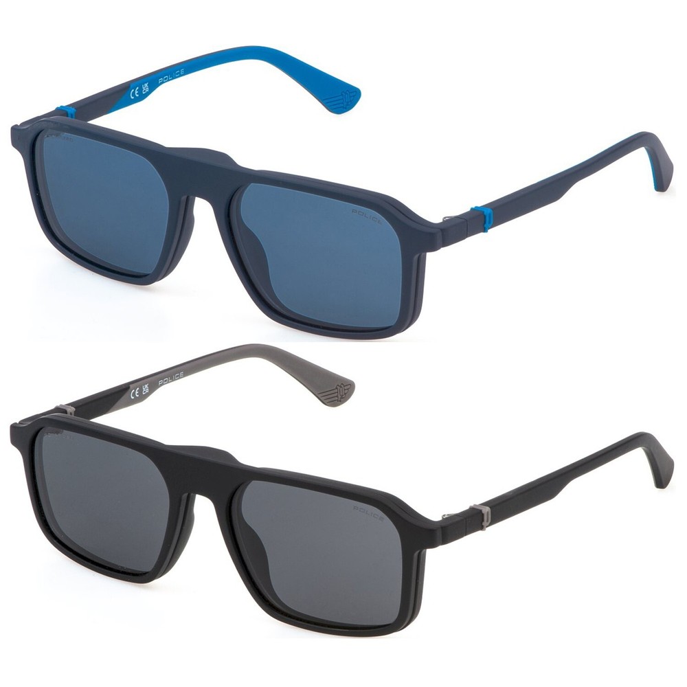 Eyeglasses Kids Police UK143 - Beyond Jr 3 (All Colors) + Polar Clips