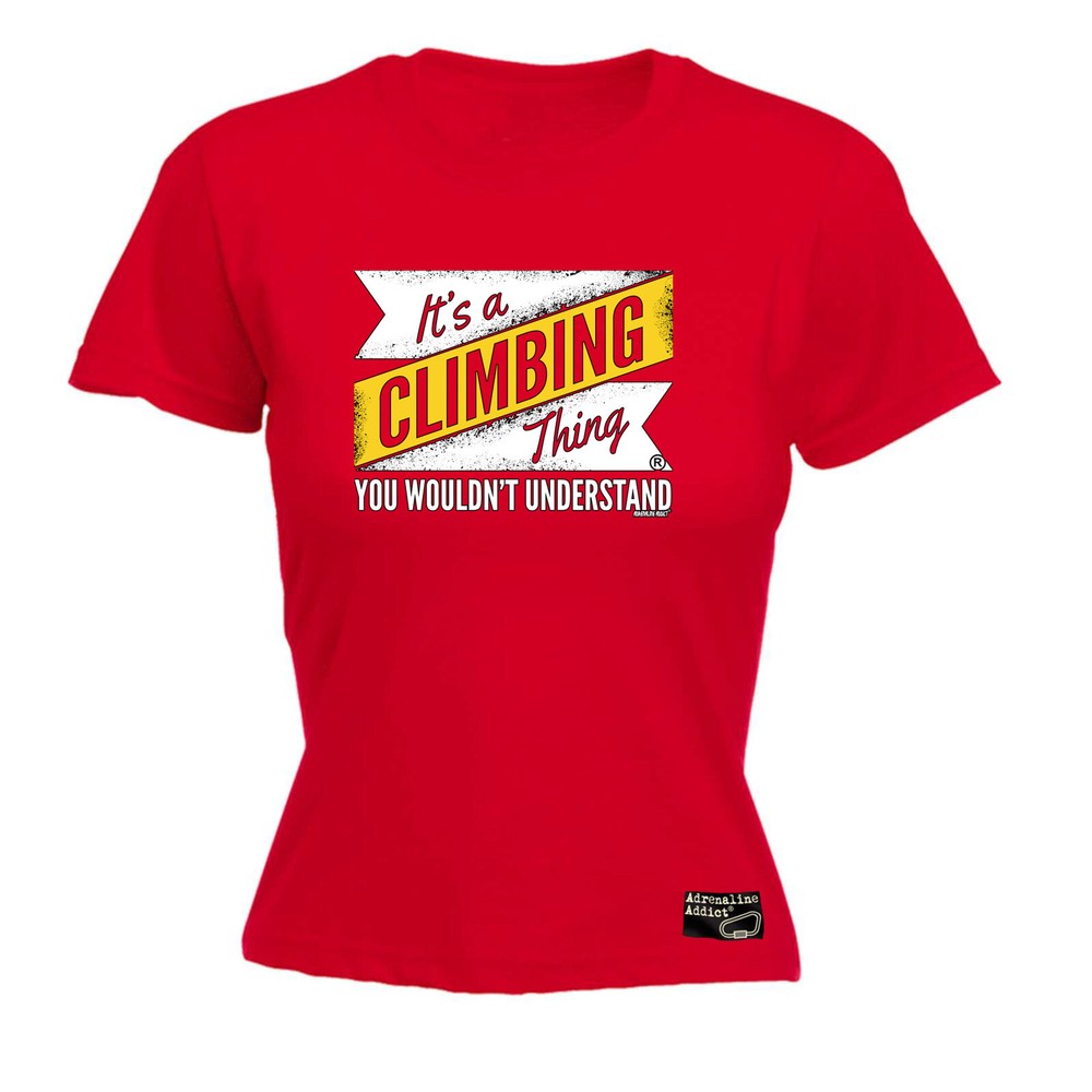 Rock Climbing Aa It A Thing - Womens T Shirt Funny T-Shirt Novelty gift tshirt