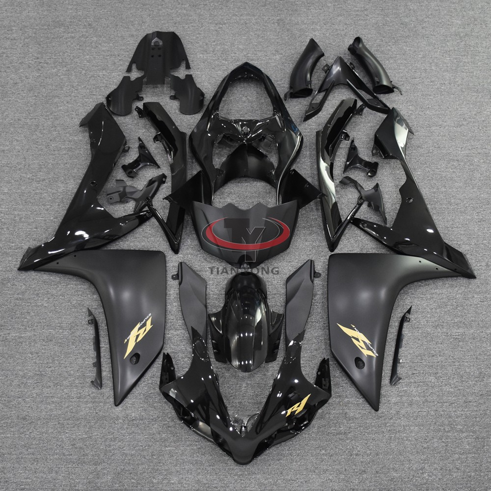 Matte Black Injection Fairing Kit for Yamaha 2007-2008 YZF1000 YZF-R1 ABS Body