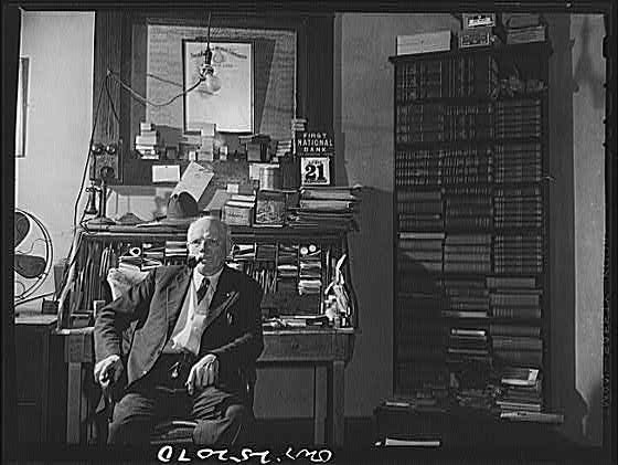 Photo:San Augustine Texas Dr Rulfs in Office 1900s Portrait