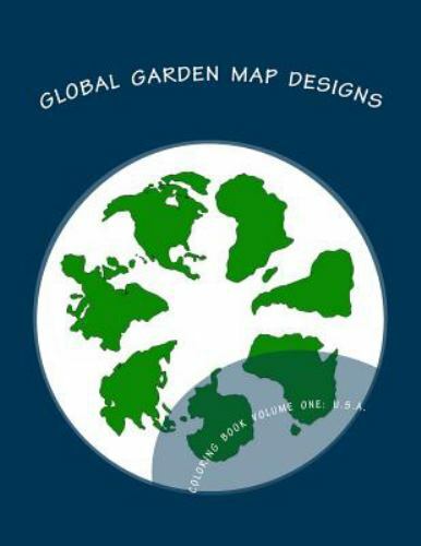 Global Garden Map Designs : Coloring Book, Paperback by Verma, A. K., Mr., Li...