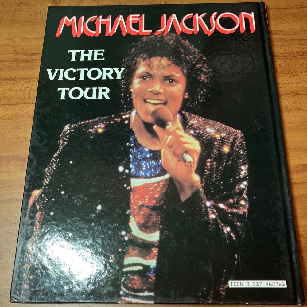 MICHAEL JACKSON The Jacksons Victory Tour 1984 Photo Book David Levenson Rare