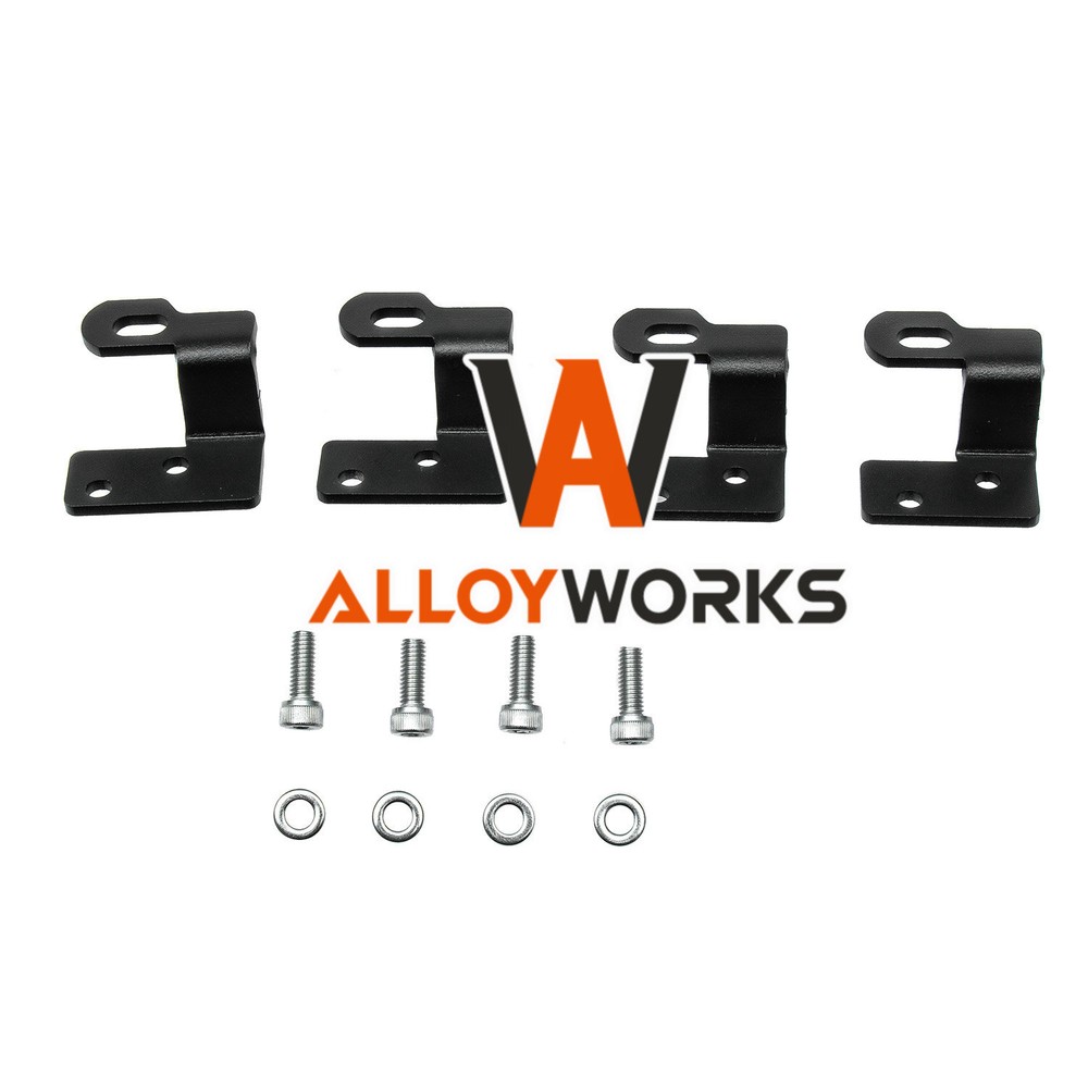 Aluminum Intake Manifold Fuel Rail Bracket Kits For LS1 LS2 LS3 LS6 L99 Black