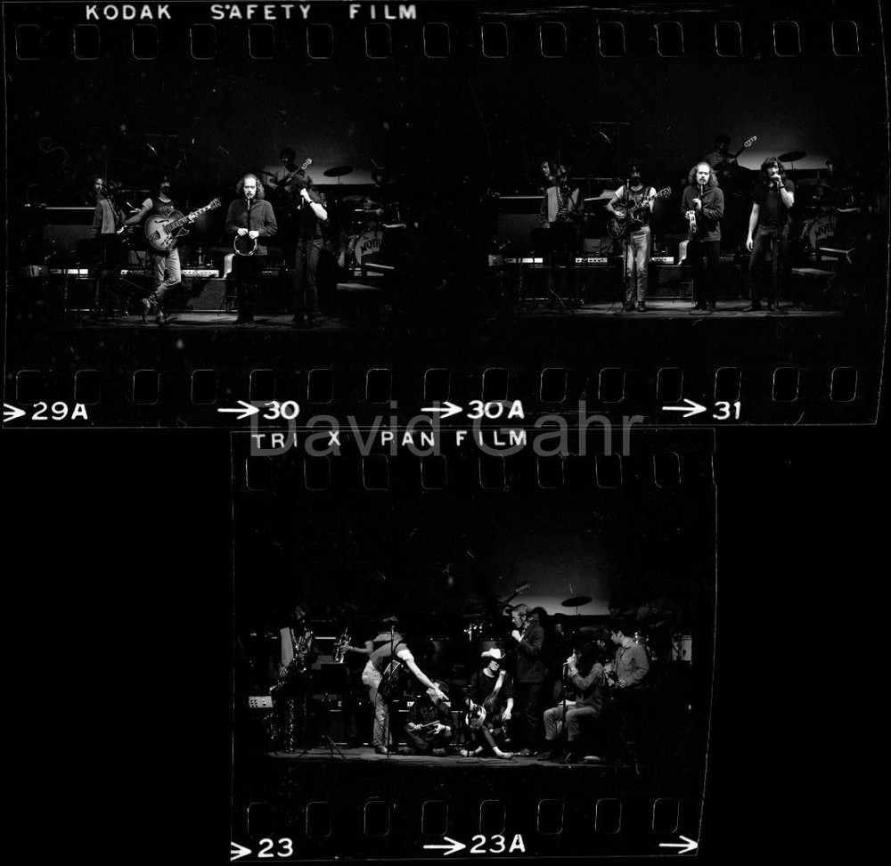 '67 Frank Zappa Mothers of Invention Cafe Au Go Go NYC Gahr 3 Negative Lot B628