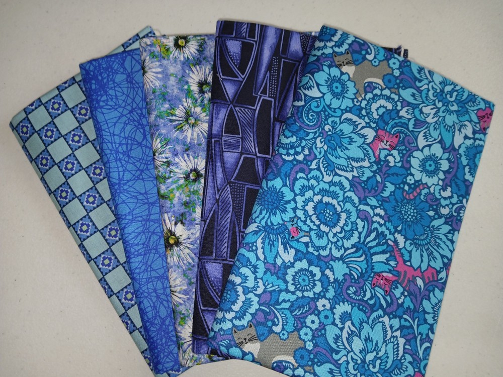 Lot 5yds quilt fabric build your stash QSQ OOP HTF name brand cotton