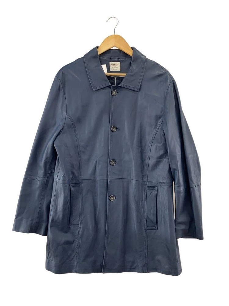 Emmeti Leather Jacket Blouson/L/Sheep Leather/Nvy/400267 11201